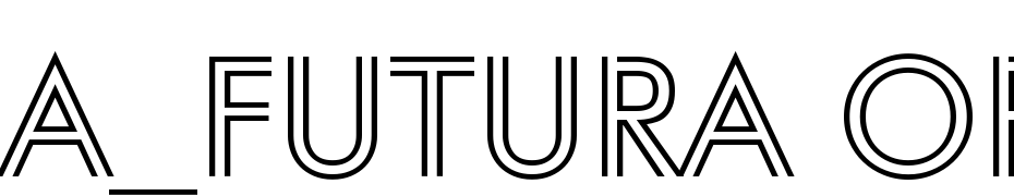 A_Futura Orto Titul Inln Yazı tipi ücretsiz indir